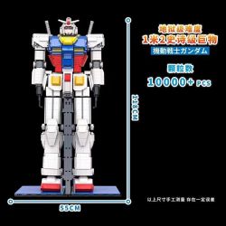 89996 non  RX78-2 GỐC bộ đồ chơi xếp lắp ráp ghép mô hình Movie & Game Phim Và Trò Chơi 10000 khối