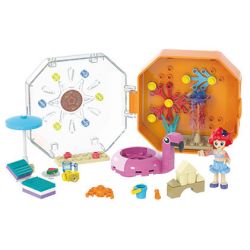 JIALE ZHUAN 30007 non  HỘP TIỆC ĐẠI DƯƠNG CỦA BUBBLE bộ đồ chơi xếp lắp ráp ghép mô hình Emily The Musical Princess Công Chúa Âm Nhạc Emily 109 khối