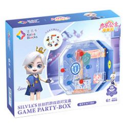 JIALE ZHUAN 30006 non  HỘP TIỆC TRÒ CHƠI CỦA SISI bộ đồ chơi xếp lắp ráp ghép mô hình Emily The Musical Princess Công Chúa Âm Nhạc Emily 104 khối