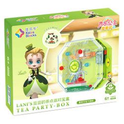 JIALE ZHUAN 30005 non  HỘP TIỆC TRÀ CỦA BEANIE bộ đồ chơi xếp lắp ráp ghép mô hình Emily The Musical Princess Công Chúa Âm Nhạc Emily 98 khối