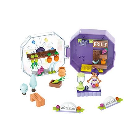 JIALE ZHUAN 30002 non  HỘP TIỆC TRÁI CÂY CỦA JINGJING bộ đồ chơi xếp lắp ráp ghép mô hình Emily The Musical Princess Công Chúa Âm Nhạc Emily 109 khối