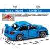 SEMBO 705990 non  SUBARU WRX STI 1:14 tỷ lệ 1:14 bộ đồ chơi xếp lắp ráp ghép mô hình  Kỹ Thuật Công Nghệ Cao Mô Hình Phương Tiện 1824 khối
