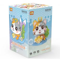 LOZ 8114 non  NÀNG TIÊN CÁ DƯỚI NƯỚC bộ đồ chơi xếp lắp ráp ghép mô hình Creator Sáng Tạo 1020 khối