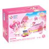 JIALE ZHUAN 30020 non  XE QUẢ CẦU PHA LÊ CỦA EMILY bộ đồ chơi xếp lắp ráp ghép mô hình Emily The Musical Princess Công Chúa Âm Nhạc Emily 79 khối