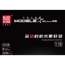 MouldKing 13128 Mould King 13128 non  QUỶ (DODGE HELLCAT) bộ đồ chơi xếp lắp ráp ghép mô hình  Kỹ Thuật Công Nghệ Cao Mô Hình Phương Tiện 1678 khối