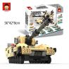 RUIZHI BEE 22007 non  BỂ SẮT VŨ TRANG 10 bộ đồ chơi xếp lắp ráp ghép mô hình WAR DEFENSE 934 khối