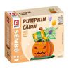 SEMBO 601624 SHENG YUAN SY 5215 non  CHIẾU SÁNG BÍ NGÔ bộ đồ chơi xếp lắp ráp ghép mô hình Creator PUMPKIN CABIN Sáng Tạo 335 khối