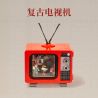 TOP TOY 16001 non  TRUYỀN HÌNH CỔ ĐIỂN bộ đồ chơi xếp lắp ráp ghép mô hình RETRO TELEVISION 645 khối