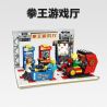 TOP TOY 60030 non  PHÒNG TRÒ CHƠI VUA QUYỀN ANH bộ đồ chơi xếp lắp ráp ghép mô hình City Thành Phố 557 khối