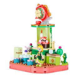 JIALE ZHUAN 30015 non  LÂU ĐÀI DIM SUM CỦA BEANIE bộ đồ chơi xếp lắp ráp ghép mô hình Emily The Musical Princess Công Chúa Âm Nhạc Emily 199 khối