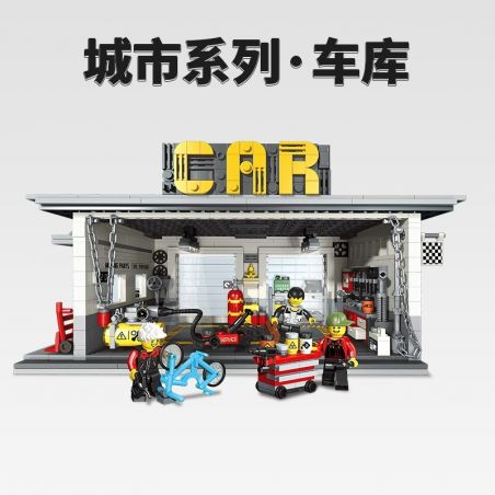 TOP TOY 60029 non  GA-RA bộ đồ chơi xếp lắp ráp ghép mô hình City Thành Phố 1087 khối