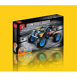 TA GAOLE T1007-1 1007-1 T1007-2 1007-2 non  XE TẢI MONSTER 2 RUNARTER bộ đồ chơi xếp lắp ráp ghép mô hình Mini Racing Pacemaker TECHNOLOGY MIX Đua Xe Mini 408 khối