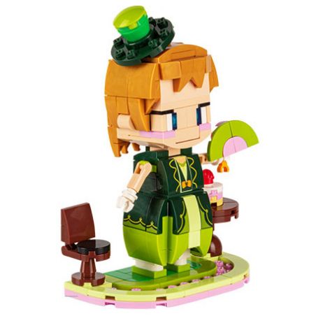 JIALE ZHUAN 30013 non  MŨ LEN ĐẦU GẠCH bộ đồ chơi xếp lắp ráp ghép mô hình Emily The Musical Princess Công Chúa Âm Nhạc Emily 214 khối