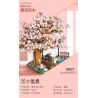 TOP TOY 60027 non  HOA ANH ĐÀO bộ đồ chơi xếp lắp ráp ghép mô hình City CHERRY BLOSSOMS Thành Phố 1019 khối