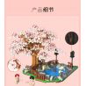 TOP TOY 60027 non  HOA ANH ĐÀO bộ đồ chơi xếp lắp ráp ghép mô hình City CHERRY BLOSSOMS Thành Phố 1019 khối