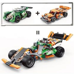 TA GAOLE T1005-1 1005-1 T1005-2 1005-2 non  XE ROLLEY 2. bộ đồ chơi xếp lắp ráp ghép mô hình Mini Racing Pacemaker TECHNOLOGY MIX Đua Xe Mini 459 khối