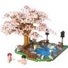TOP TOY 60027 non  HOA ANH ĐÀO bộ đồ chơi xếp lắp ráp ghép mô hình City CHERRY BLOSSOMS Thành Phố 1019 khối