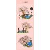 TOP TOY 60027 non  HOA ANH ĐÀO bộ đồ chơi xếp lắp ráp ghép mô hình City CHERRY BLOSSOMS Thành Phố 1019 khối