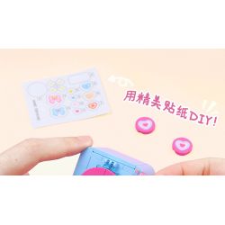 Enlighten 35016 Qman 35016 non  NUAN LIFE BLIND BOX 10 MẪU KHUNG LEO CHO MÈO BÀN TRANG ĐIỂM ĐÀN PIANO NHỎ GHẾ SOFA TV CHĂN TỦ LẠNH CON LĂN MÁY NƯỚNG BÁNH MÌ BỒN TẮM bộ đồ chơi xếp lắp ráp ghép mô hình Tastingbrick BUILD&FUN