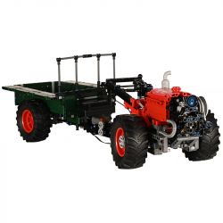 MouldKing 17005 Mould King 17005 non  MÁY KÉO bộ đồ chơi xếp lắp ráp ghép mô hình  TRACTOR Kỹ Thuật Công Nghệ Cao Mô Hình Phương Tiện 1312 khối