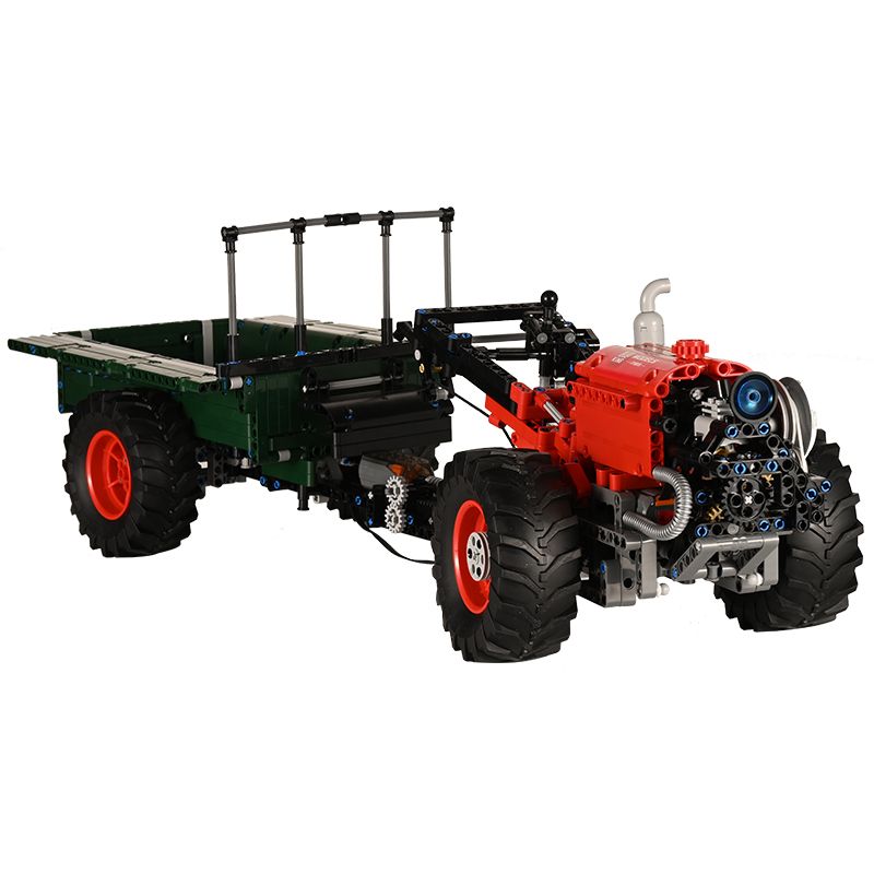 MouldKing 17005 Mould King 17005 non  MÁY KÉO bộ đồ chơi xếp lắp ráp ghép mô hình  TRACTOR Kỹ Thuật Công Nghệ Cao Mô Hình Phương Tiện 1312 khối