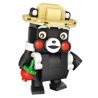 LOZ 1466 non  GẤU KUMAMOTO bộ đồ chơi xếp lắp ráp ghép mô hình Brickheadz Nhân Vật Đầu To 230 khối
