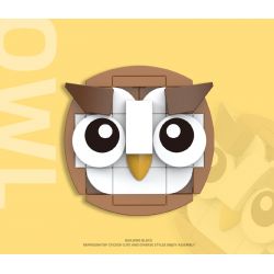 Decool 53005 Jisi 53005 non  ĐỘNG VẬT bộ đồ chơi xếp lắp ráp ghép mô hình FRIDGE MAGNETS