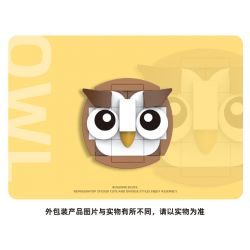 Decool 53005 Jisi 53005 non  ĐỘNG VẬT bộ đồ chơi xếp lắp ráp ghép mô hình FRIDGE MAGNETS