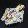 SUPER 18K K110 non  TÀU VŨ TRỤ BÓNG MA KHÁNG CHIẾN bộ đồ chơi xếp lắp ráp ghép mô hình Star Wars GHOST VCX-100 LIGHT FREIGHTER Chiến Tranh Giữa Các Vì Sao 4577 khối