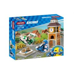 OXFORD KR3681 3681 non  CUỘC CHIẾN TỐC ĐỘ bộ đồ chơi xếp lắp ráp ghép mô hình Crazy Racing KARTRIDER:스피드전 배틀 Đua Xe Điên Loạn