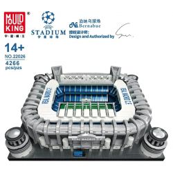 MouldKing 22026 Mould King 22026 non  SÂN VẬN ĐỘNG SANTIAGO BERNABEU bộ đồ chơi xếp lắp ráp ghép mô hình Buildings BERNABUE 4266 khối