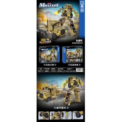 ZHEGAO QL0177 0177 non  PHƯƠNG TIỆN VẬN CHUYỂN bộ đồ chơi xếp lắp ráp ghép mô hình Military Army TRANSPORTER Quân Sự Bộ Đội 473 khối