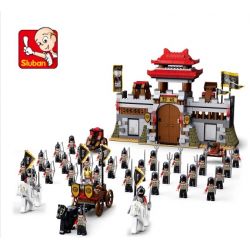 SLUBAN M38-B0578 B0578 0578 M38B0578 38-B0578 non  TAM QUỐC CẠNH TRANH Ở ĐỒNG BẰNG TRUNG TÂM bộ đồ chơi xếp lắp ráp ghép mô hình Three Kingdoms Tam Quốc Diễn Nghĩa 839 khối