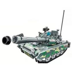 CAYI 2246 non  XE TĂNG CHIẾN ĐẤU CHÍNH VT-4 bộ đồ chơi xếp lắp ráp ghép mô hình 467 khối