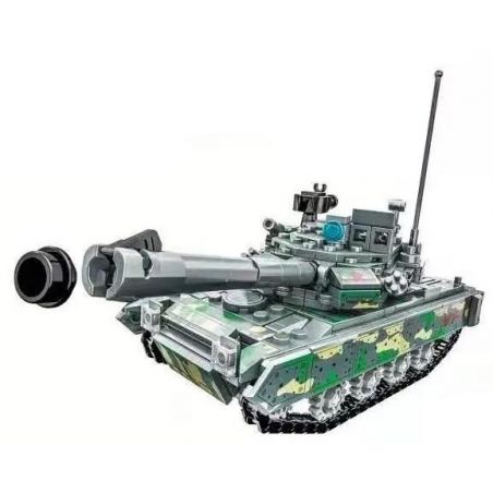 CAYI 2246 non  XE TĂNG CHIẾN ĐẤU CHÍNH VT-4 bộ đồ chơi xếp lắp ráp ghép mô hình 467 khối