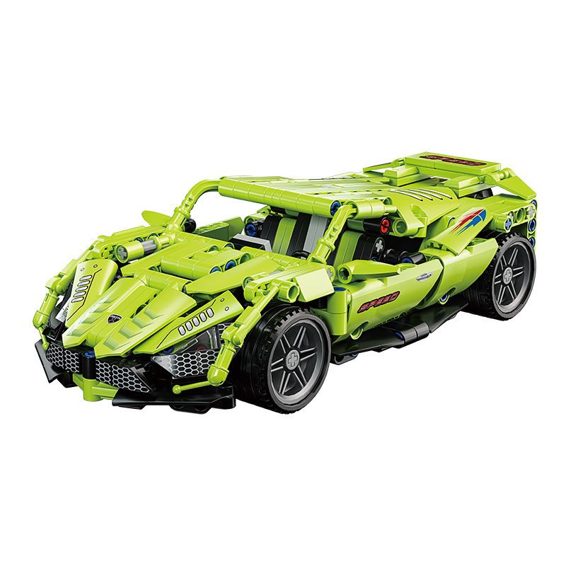 JP 88004 non  ZENVO TS1 GT. bộ đồ chơi xếp lắp ráp ghép mô hình  Kỹ Thuật Công Nghệ Cao Mô Hình Phương Tiện 500 khối