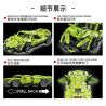JP 88004 non  ZENVO TS1 GT. bộ đồ chơi xếp lắp ráp ghép mô hình  Kỹ Thuật Công Nghệ Cao Mô Hình Phương Tiện 500 khối