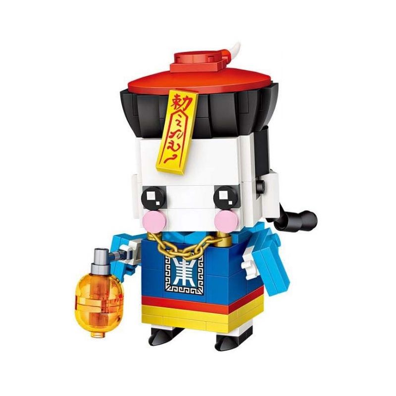 LOZ 1458 non  THÂY MA bộ đồ chơi xếp lắp ráp ghép mô hình Brickheadz Nhân Vật Đầu To 165 khối