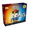 LOZ 1458 non  THÂY MA bộ đồ chơi xếp lắp ráp ghép mô hình Brickheadz Nhân Vật Đầu To 165 khối