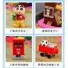 KEEPPLEY K20616 20616 non  VƯỜN bộ đồ chơi xếp lắp ráp ghép mô hình Crayon Shin-Chan Cậu Bé Bút Chì