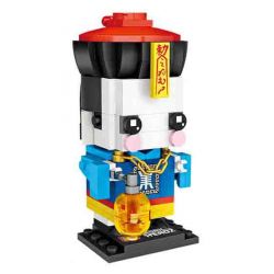 LOZ 1458 non  THÂY MA bộ đồ chơi xếp lắp ráp ghép mô hình Brickheadz Nhân Vật Đầu To 165 khối