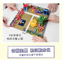 KEEPPLEY K20616 20616 non  VƯỜN bộ đồ chơi xếp lắp ráp ghép mô hình Crayon Shin-Chan Cậu Bé Bút Chì