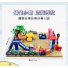 KEEPPLEY K20616 20616 non  VƯỜN bộ đồ chơi xếp lắp ráp ghép mô hình Crayon Shin-Chan Cậu Bé Bút Chì