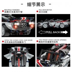 JP 88001 non  PANII. bộ đồ chơi xếp lắp ráp ghép mô hình  PAGANI Kỹ Thuật Công Nghệ Cao Mô Hình Phương Tiện 520 khối