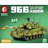 SEMBO 203102 203103 203104 203101 non  XE TĂNG CHIẾN ĐẤU CHỦ LỰC 96B bộ đồ chơi xếp lắp ráp ghép mô hình Military Army TYPE 96B MAIN BATTLE TANK Quân Sự Bộ Đội 1001 khối