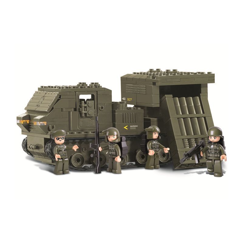 SLUBAN M38-B0303 B0303 0303 M38B0303 38-B0303 non  SÚNG PHÓNG TÊN LỬA 2 HỘ VỆ CỦA LỰC LƯỢNG QUÂN ĐỘI bộ đồ chơi xếp lắp ráp ghép mô hình Land Forces 2 Sức Mạnh Mặt Đất 316 khối
