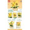 FAIR 9110 non  HƯỚNG DƯƠNG bộ đồ chơi xếp lắp ráp ghép mô hình Flowers SUNFLOWER Hoa 550 khối