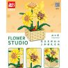 FAIR 9110 non  HƯỚNG DƯƠNG bộ đồ chơi xếp lắp ráp ghép mô hình Flowers SUNFLOWER Hoa 550 khối