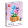 FAIR 9109 non  HOA HỒNG bộ đồ chơi xếp lắp ráp ghép mô hình Flowers ROSE 550 khối