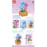 FAIR 9109 non  HOA HỒNG bộ đồ chơi xếp lắp ráp ghép mô hình Flowers ROSE 550 khối